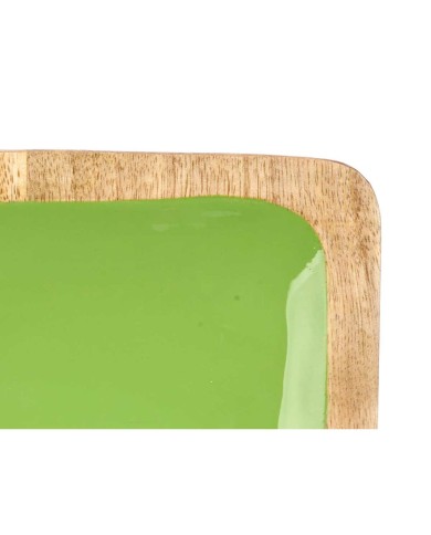 Vassoio con Scompartimenti MALI-941 G Verde 46 x 3 x 17 cm (6 Unità)