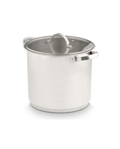 Casseruola con coperchio in vetro Kinvara 17396 Argentato 31 x 25 x 24 cm Induzione (4 Unità) Casseruola con coperchio in vetro Kinvara 17396 Argentato 31 x 25 x 24 cm Induzione (4 Unità)