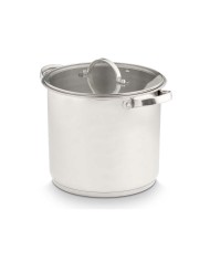 Casseruola con coperchio in vetro Kinvara 17396 Argentato 31 x 25 x 24 cm Induzione (4 Unità) Casseruola con coperchio in vetro Kinvara 17396 Argentato 31 x 25 x 24 cm Induzione (4 Unità)