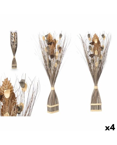 Fiore Decorativo DD115024 Grigio 14 x 100 x 10 cm 8 x 100 x 18 cm (4 Unità)