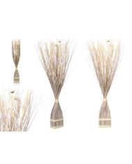 Fiore Decorativo DD115008 Bianco 14 x 100 x 10 cm 8 x 100 x 18 cm (4 Unità)