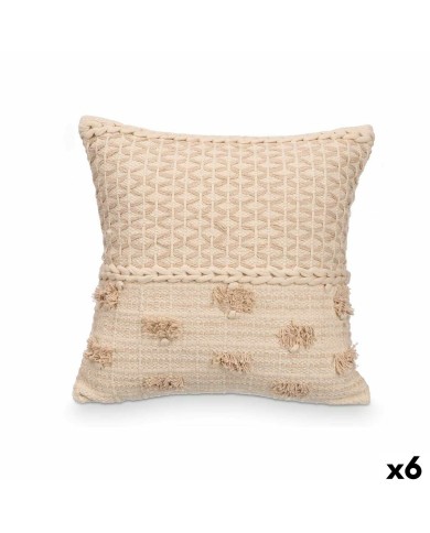 Cuscino 4734 Beige Naturale 45 x 15 x 45 cm (6 Unità) Cuscino 4734 Beige Naturale 45 x 15 x 45 cm (6 Unità)