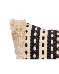 Cuscino 4737 Nero Beige 45 x 15 x 45 cm (6 Unità) Cuscino 4737 Nero Beige 45 x 15 x 45 cm (6 Unità)