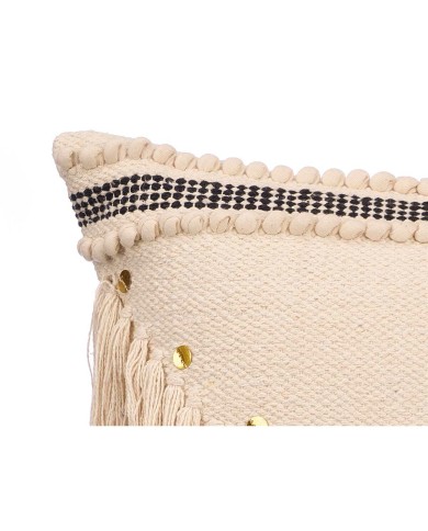 Cuscino 4740 Nero Naturale 45 x 15 x 45 cm (6 Unità) Cuscino 4740 Nero Naturale 45 x 15 x 45 cm (6 Unità)