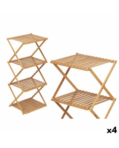 Scaffale CH68220-5 2 Naturale Bambù 40 x 92,5 x 33,2 cm (4 Unità) Scaffale CH68220-5 2 Naturale Bambù 40 x 92,5 x 33,2 cm (4 Unità)