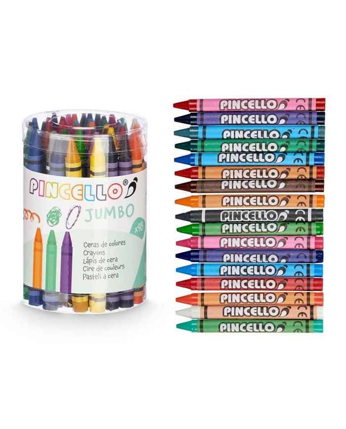 Colori a Cera Pincello 45936 (12 Unità)