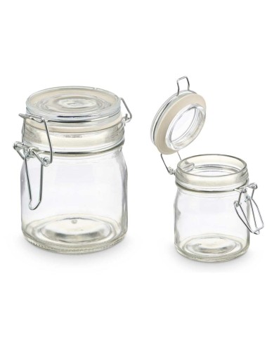 Barattolo di Vetro Vivalto 04-9411 Trasparente 150 ml (6 Unità) Barattolo di Vetro Vivalto 04-9411 Trasparente 150 ml (6 Unità)