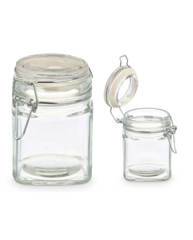 Barattolo di Vetro Vivalto 01-1605 Trasparente 200 ml (6 Unità) Barattolo di Vetro Vivalto 01-1605 Trasparente 200 ml (6 Unità)