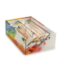 Pennelli Pincello AR1607028 Marrone Grigio Legno Metallo (24 Unità) Pennelli Pincello AR1607028 Marrone Grigio Legno Metallo (24 Unità)