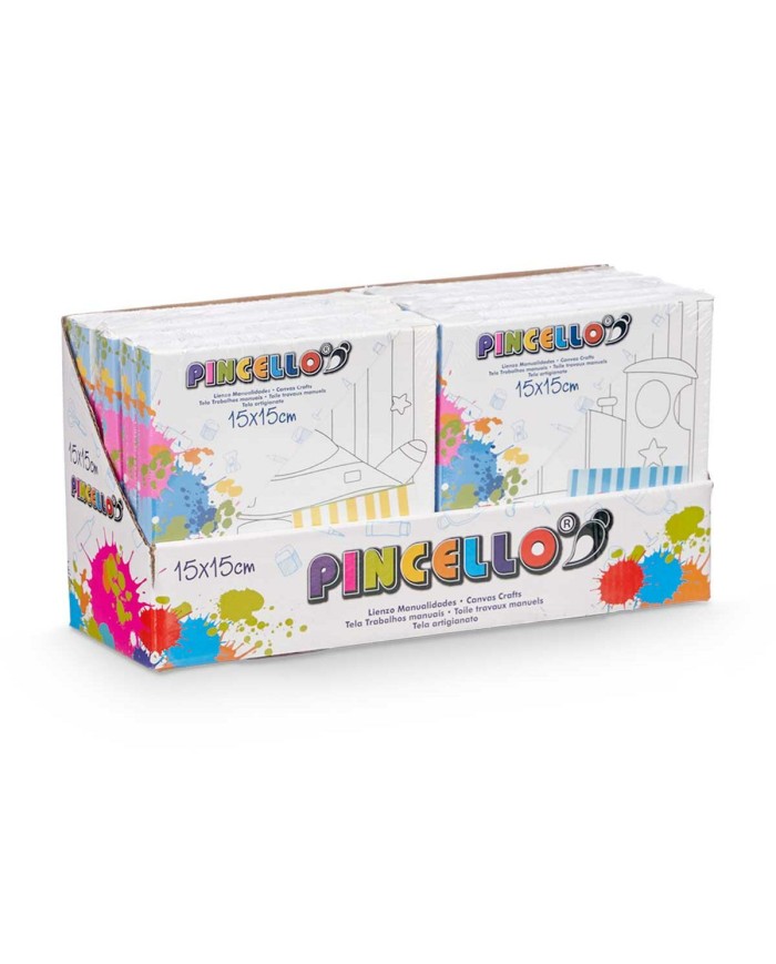 Tela Pincello 29100257 Legno Stoffa 12 Unità