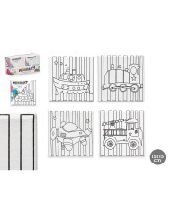 Tela Pincello 29100257 Legno Stoffa 12 Unità