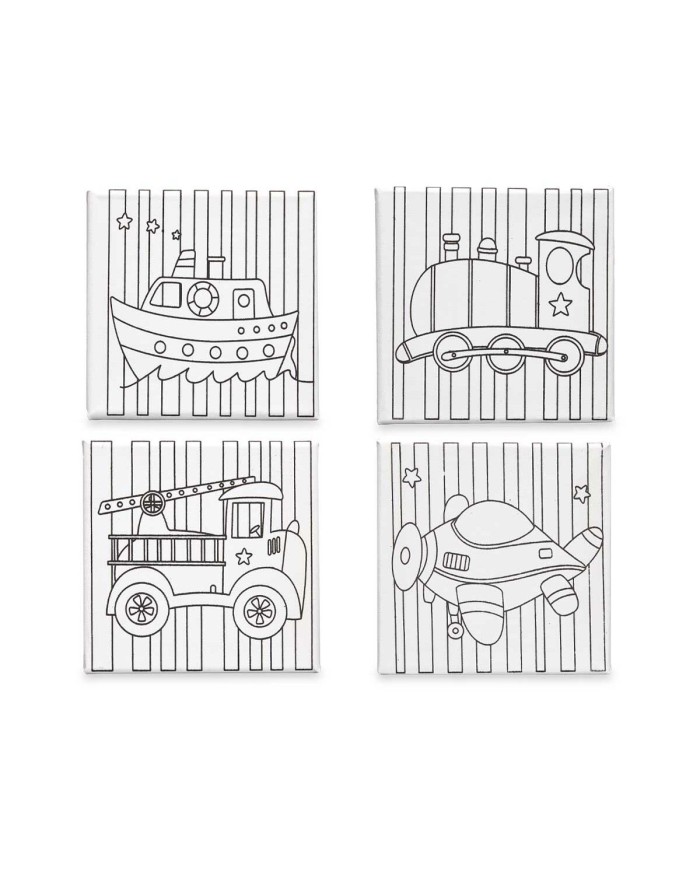 Tela Pincello 29100257 Legno Stoffa 12 Unità