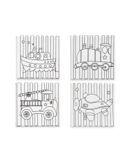 Tela Pincello 29100257 Legno Stoffa 12 Unità