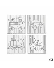 Tela Pincello 29100259 Legno Stoffa 12 Unità