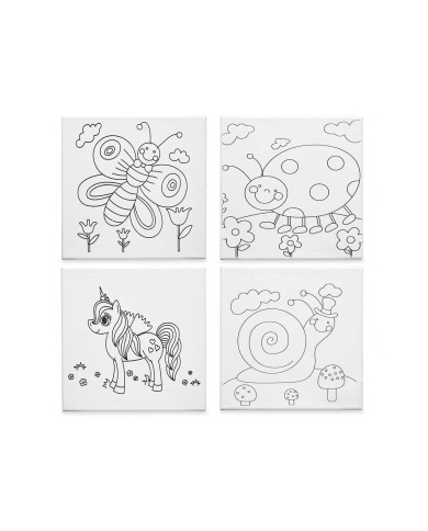 Tela Pincello 29100258 Legno Stoffa 12 Unità Tela Pincello 29100258 Legno Stoffa 12 Unità