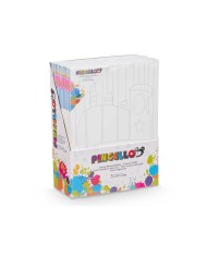 Tela Pincello 29100261 Legno Stoffa 8 Unità Tela Pincello 29100261 Legno Stoffa 8 Unità