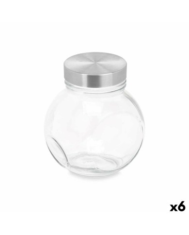 Biscottiera Vivalto CW-74-4/TH6 Trasparente Vetro 460 ml 10 x 11 x 10 cm (6 Unità) Biscottiera Vivalto CW-74-4/TH6 Trasparente Vetro 460 ml 10 x 11 x 10 cm (6 Unità)