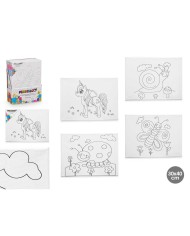 Tela Pincello 29100262 Legno Stoffa 8 Unità Tela Pincello 29100262 Legno Stoffa 8 Unità