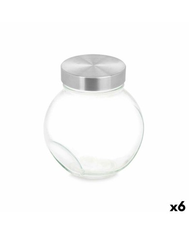 Biscottiera Vivalto CW-74-5/TH6 Trasparente Vetro 700 ml 11,5 x 12 x 8 cm (6 Unità) Biscottiera Vivalto CW-74-5/TH6 Trasparente Vetro 700 ml 11,5 x 12 x 8 cm (6 Unità)