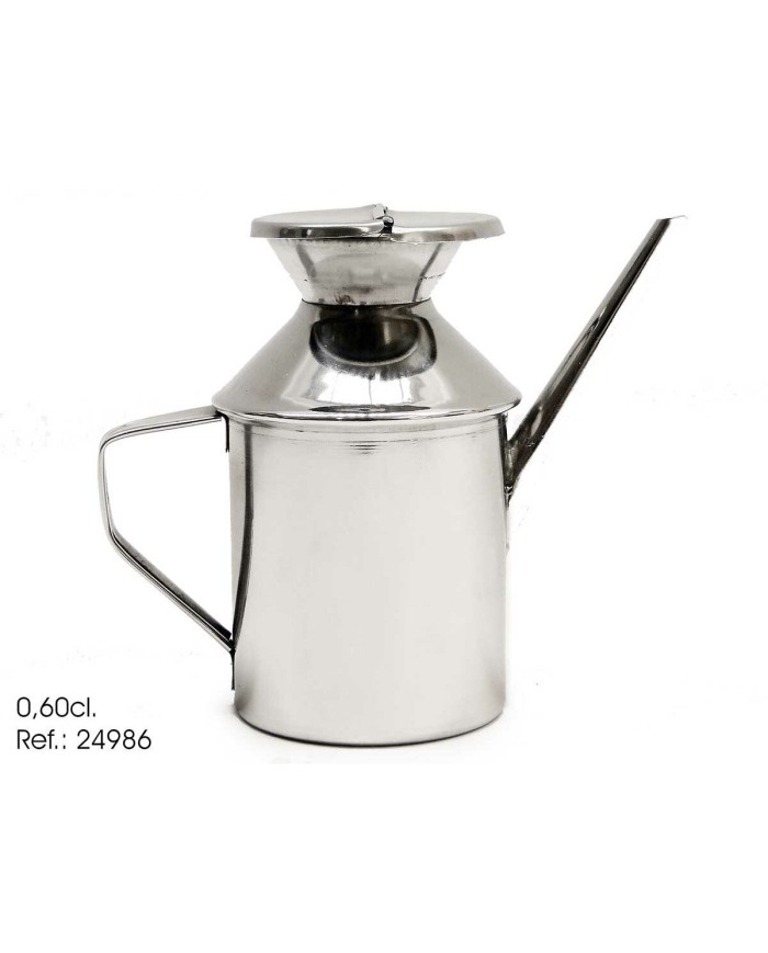 Oliera Kinvara 2056/BIG Argentato Acciaio inossidabile 500 ml 17 x 14,5 x 8 cm (12 Unità)