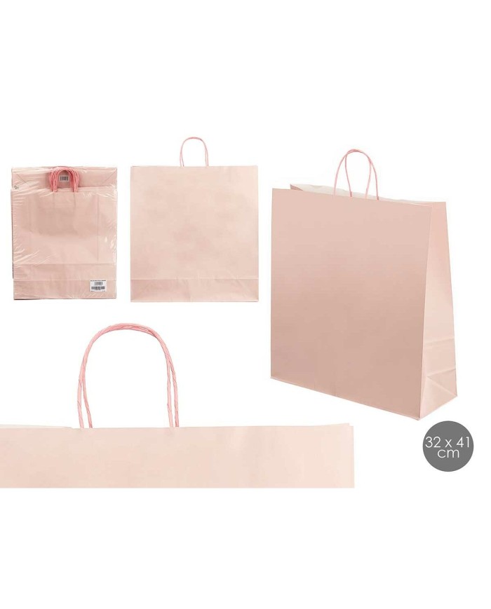 Busta di Carta Pincello 34065 Rosa 32 X 12 X 50 cm (25 Unità) Busta di Carta Pincello 34065 Rosa 32 X 12 X 50 cm (25 Unità)