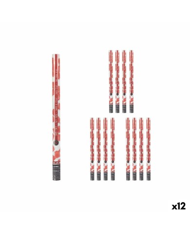 Cannone di coriandoli 9119-80 Rosso Carta Cartone Plastica 5 x 79 x 5 cm (12 Unità) Cannone di coriandoli 9119-80 Rosso Carta Cartone Plastica 5 x 79 x 5 cm (12 Unità)