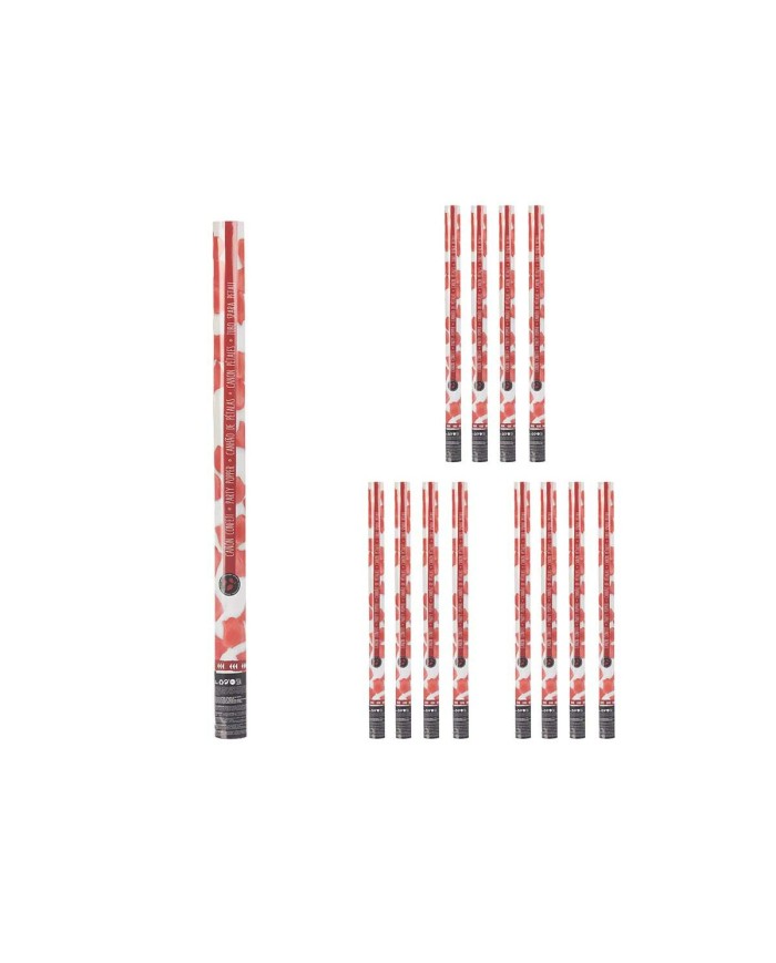 Cannone di coriandoli 9119-80 Rosso Carta Cartone Plastica 5 x 79 x 5 cm (12 Unità) Cannone di coriandoli 9119-80 Rosso Carta Cartone Plastica 5 x 79 x 5 cm (12 Unità)