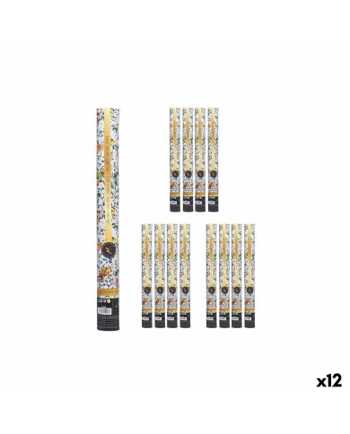 Cannone di coriandoli 9901-30 Multicolore Carta Cartone Plastica 5 x 28,5 x 5 cm (12 Unità) Cannone di coriandoli 9901-30 Multicolore Carta Cartone Plastica 5 x 28,5 x 5 cm (12 Unità)