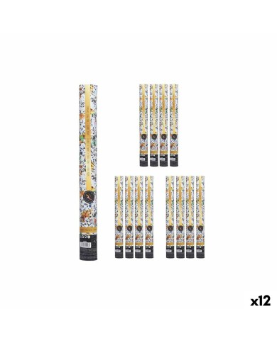 Cannone di coriandoli 9901-50 Multicolore Carta Cartone Plastica 5 x 48,5 x 5 cm (12 Unità) Cannone di coriandoli 9901-50 Multicolore Carta Cartone Plastica 5 x 48,5 x 5 cm (12 Unità)