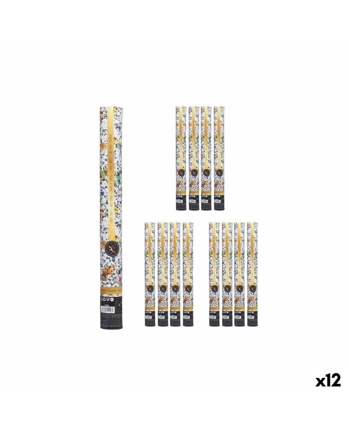 Cannone di coriandoli 9901-50 Multicolore Carta Cartone Plastica 5 x 48,5 x 5 cm (12 Unità) Cannone di coriandoli 9901-50 Multicolore Carta Cartone Plastica 5 x 48,5 x 5 cm (12 Unità)