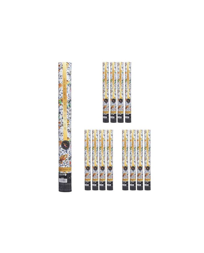 Cannone di coriandoli 9901-50 Multicolore Carta Cartone Plastica 5 x 48,5 x 5 cm (12 Unità) Cannone di coriandoli 9901-50 Multicolore Carta Cartone Plastica 5 x 48,5 x 5 cm (12 Unità)