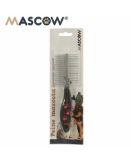 Pettine Mascow 27793 Nero Rosso Verde Poliestere Acciaio 4 x 20,5 x 1,5 cm 12 Unità