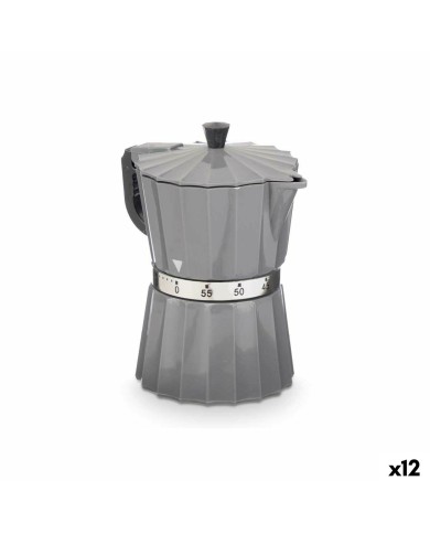 Timer da Cucina Kinvara KT3081(ST) 9 x 10,5 x 6,5 cm (12 Unità)