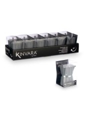 Timer da Cucina Kinvara KT3081(ST) 9 x 10,5 x 6,5 cm (12 Unità)