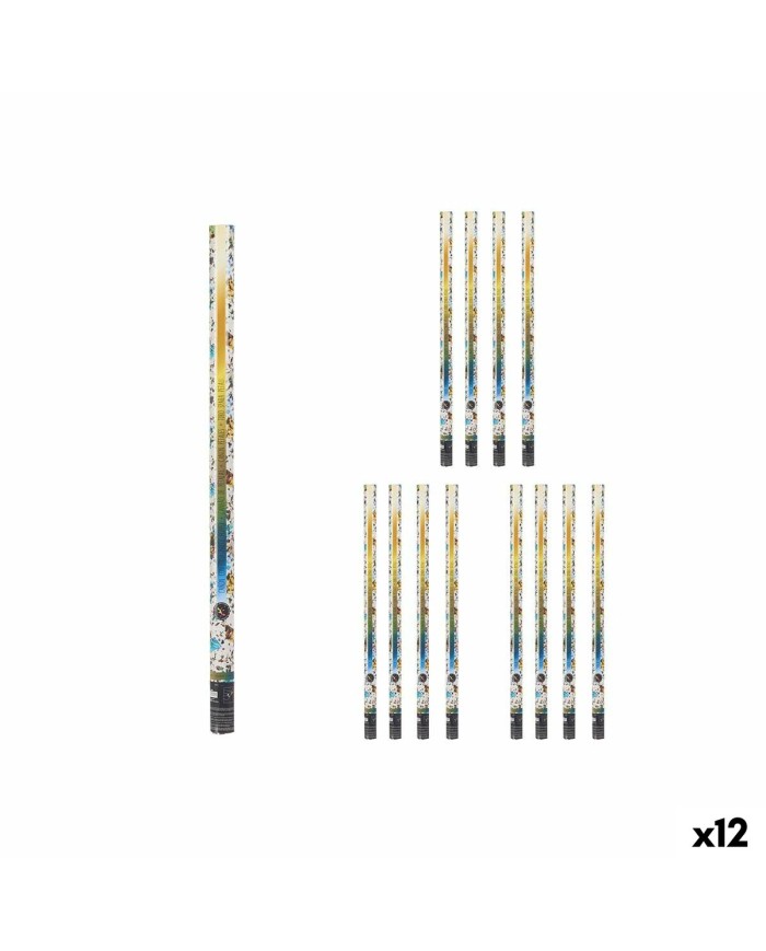 Cannone di coriandoli NAVI-AR-483 Multicolore Carta Cartone Plastica 5 x 98,5 x 5 cm (12 Unità)