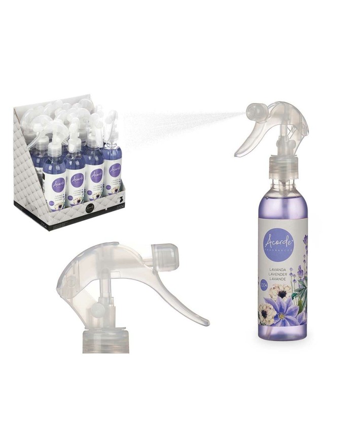 Deodorante per Ambienti Acorde 4-B-AR Lavanda 200 ml (12 Unità)