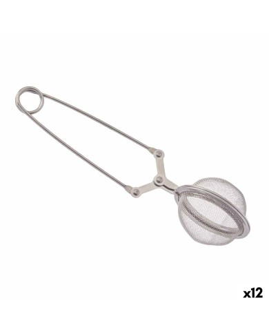 Infusore Kinvara KT290184-5CM 304 Metallo Acciaio 5 x 16 x 5,3 cm (12 Unità) Infusore Kinvara KT290184-5CM 304 Metallo Acciaio 5 x 16 x 5,3 cm (12 Unità)