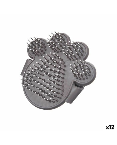 Spazzola per Cani Mascow 336 Grigio 10,5 x 10 x 3 cm (12 Unità) Spazzola per Cani Mascow 336 Grigio 10,5 x 10 x 3 cm (12 Unità)