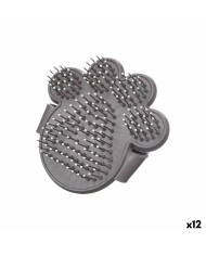 Spazzola per Cani Mascow 336 Grigio 10,5 x 10 x 3 cm (12 Unità) Spazzola per Cani Mascow 336 Grigio 10,5 x 10 x 3 cm (12 Unità)