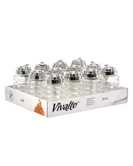 Oliera Vivalto YHP-Y0711H/BH Trasparente Vetro 280 ml 10 x 12,3 x 7 cm (12 Unità)