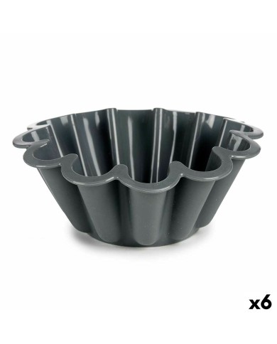 Stampo per Dolci Kinvara HH477 Grigio chiaro Grigio scuro Silicone 1,5 L 24,5 x 10 x 24,5 cm (6 Unità) Stampo per Dolci Kinvara HH477 Grigio chiaro Grigio scuro Silicone 1,5 L 24,5 x 10 x 24,5 cm (6 Unità)