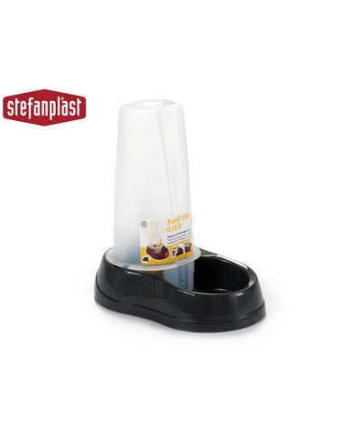 Ciotola per animali domestici Stefanplast 04092 Trasparente Grigio scuro Plastica 650 ml 12 x 19,5 x 19 cm (12 Unità) Ciotola per animali domestici Stefanplast 04092 Trasparente Grigio scuro Plastica 650 ml 12 x 19,5 x 19 cm (12 Unità)