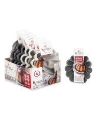 Stampo per Dolci Kinvara HH477 Grigio chiaro Grigio scuro Silicone 1,5 L 24,5 x 10 x 24,5 cm (6 Unità)