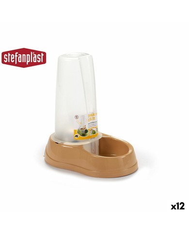 Ciotola per animali domestici Stefanplast 04093 Beige Plastica 650 ml 12 x 19,5 x 19 cm (12 Unità) Ciotola per animali domestici Stefanplast 04093 Beige Plastica 650 ml 12 x 19,5 x 19 cm (12 Unità)