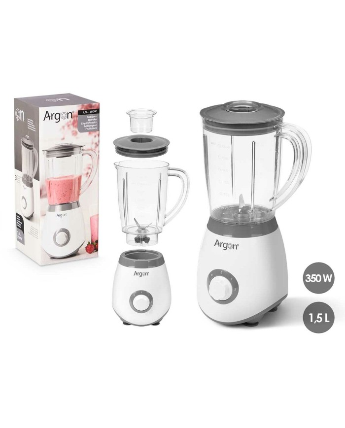 Frullatore Argon JE-802A Bianco Grigio 350 W 1,5 L