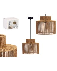 Lampada da tavolo 23B515 Marrone Nero Metallo Plastica Lampada da tavolo 23B515 Marrone Nero Metallo Plastica