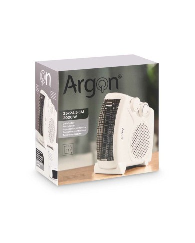 Riscaldamento Verticale Argon W-HF1714 Bianco 2000 W Riscaldamento Verticale Argon W-HF1714 Bianco 2000 W