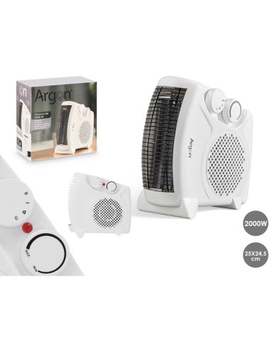 Riscaldamento Verticale Argon W-HF1714 Bianco 2000 W Riscaldamento Verticale Argon W-HF1714 Bianco 2000 W