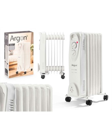 Radiatore Argon SH-66-7 WHITE Bianco 1500 W Radiatore Argon SH-66-7 WHITE Bianco 1500 W