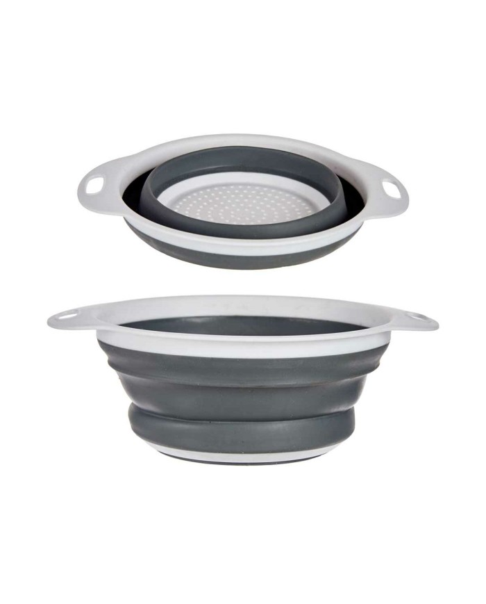 Colino Kinvara 81604 Bianco Grigio polipropilene TPR 25 x 20 x 8,5 cm 25 x 3 x 20 cm (6 Unità) Colino Kinvara 81604 Bianco Grigio polipropilene TPR 25 x 20 x 8,5 cm 25 x 3 x 20 cm (6 Unità)